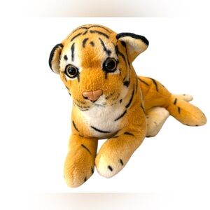 Burton + Burton Realist Real Like Tiger Cub 14" Orange/Black Plush Stuff  Animal